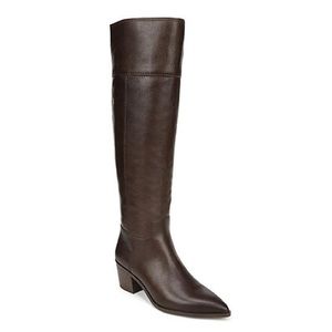 Franco Sarto Pointed toe Brown leather boots